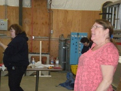 Helping with the Float